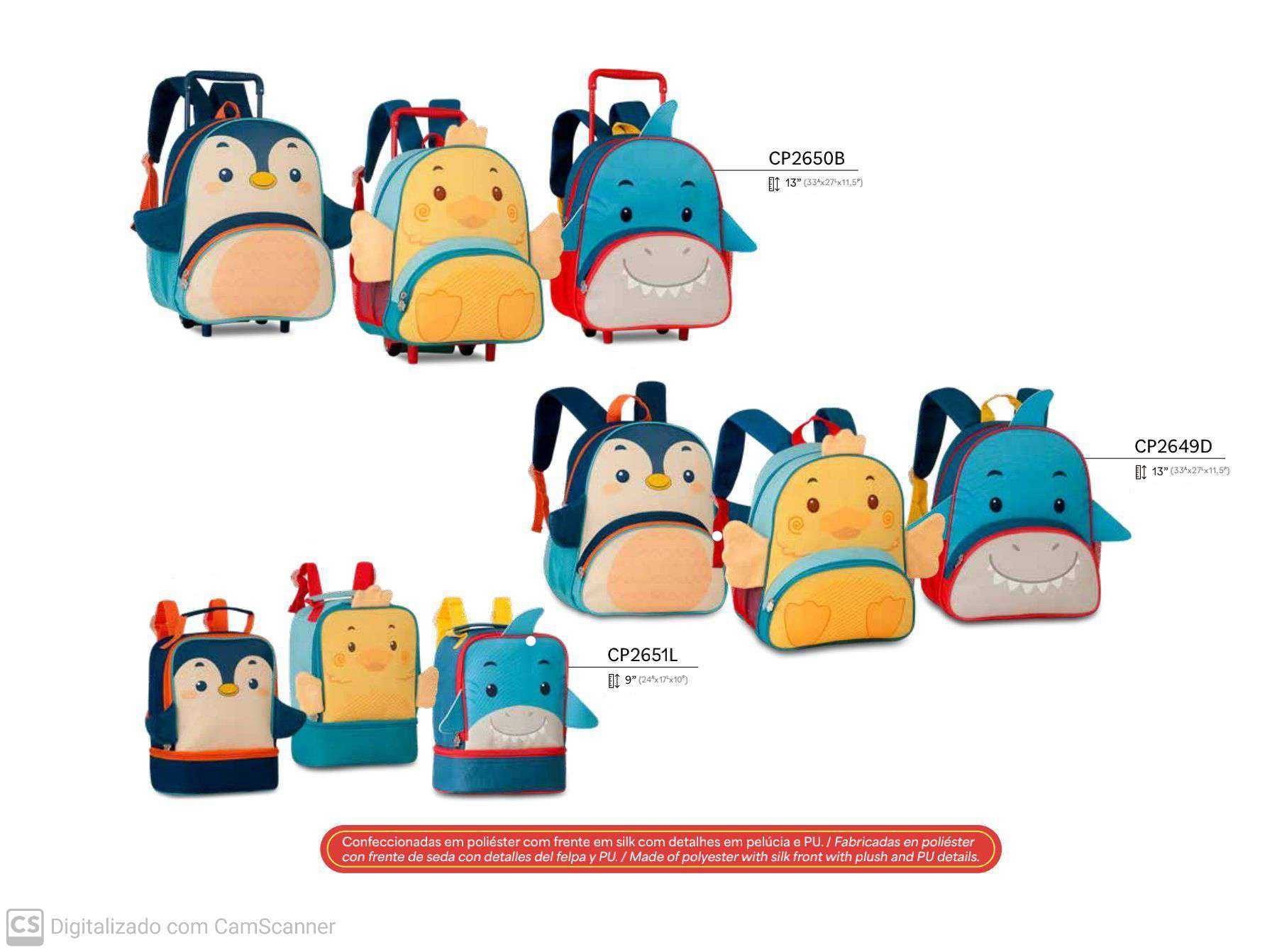 Mochilas Infantis