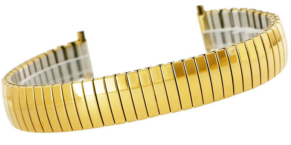 bransoleta rozciągana złota hq 12 do 16 mm 101g-12/16