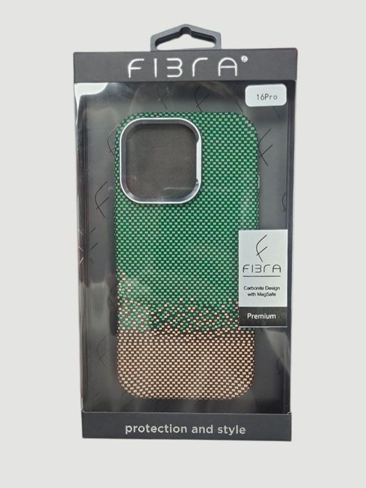 Чохол карбон з малюнками iPhone 17 Pro Max айфон про макс чорний