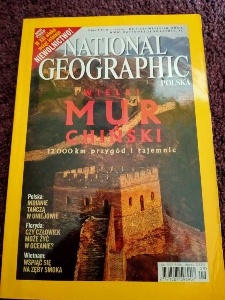 National Geographic zestaw gazetek