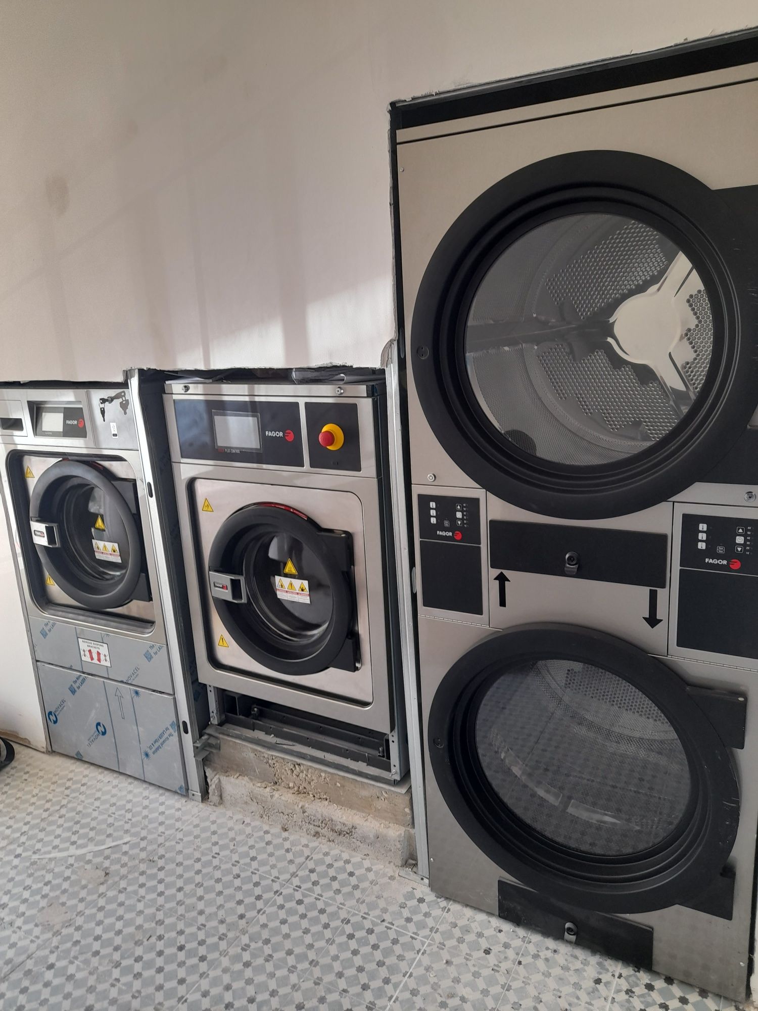 Fagor Industrial lavandaria self service em 30 dias