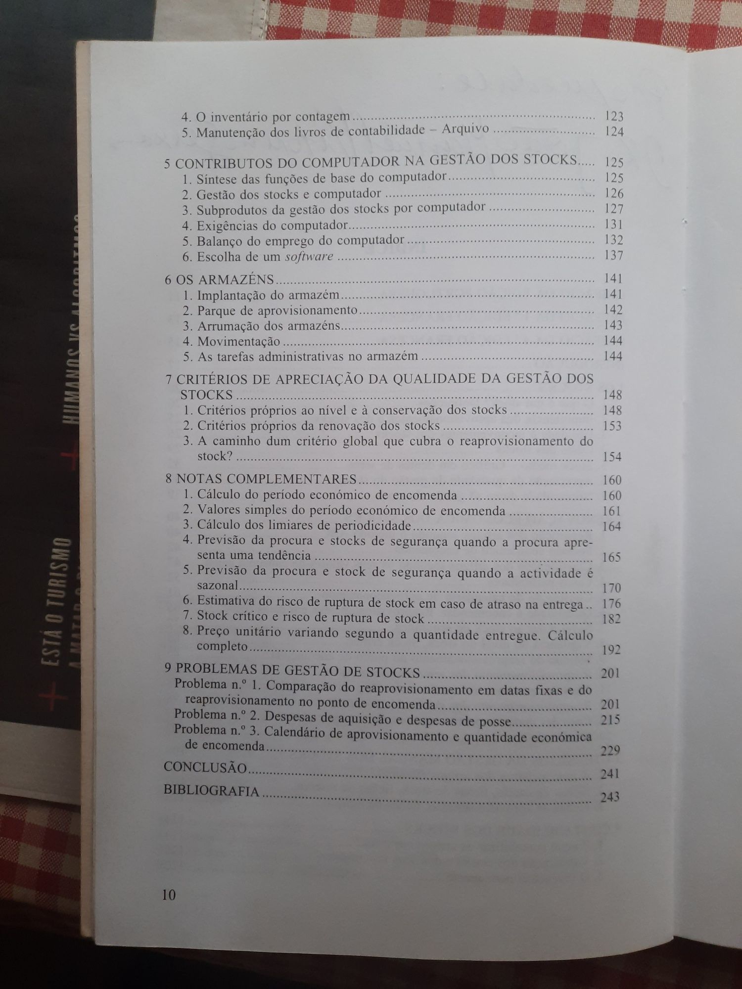 A Gestão de Stocks