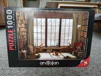 Anatolian puzzle 1000 okno koty biblioteka