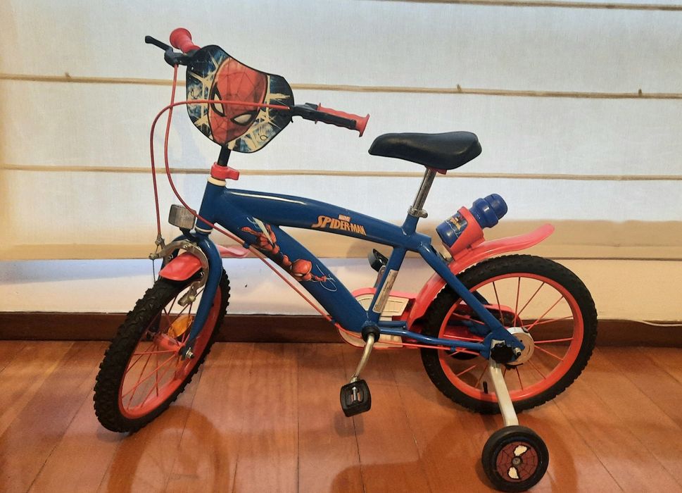 Bicicleta de criança, Spiderman