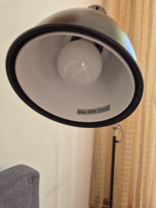 Lampa podłogowa stojąca do czytania Ikea Arod jak nowa