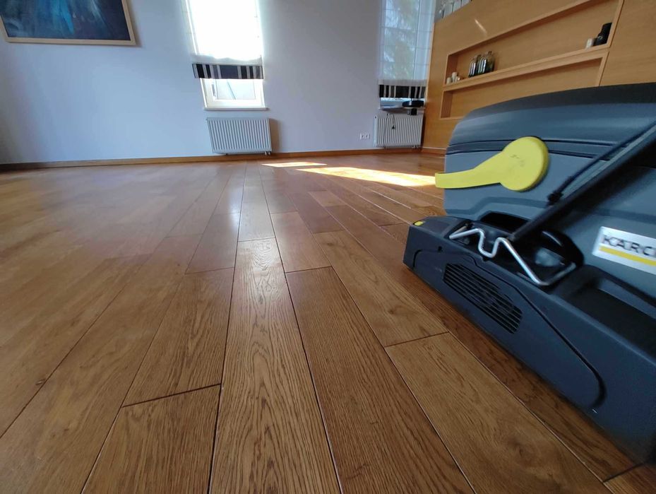 CYKLINOWANIE BEZPYŁOWE Renowacja Podłogi Drewnianej i Schodów