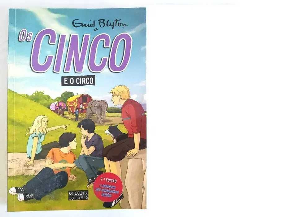 3 Livros de 'Os Cinco' - Enid Blyton