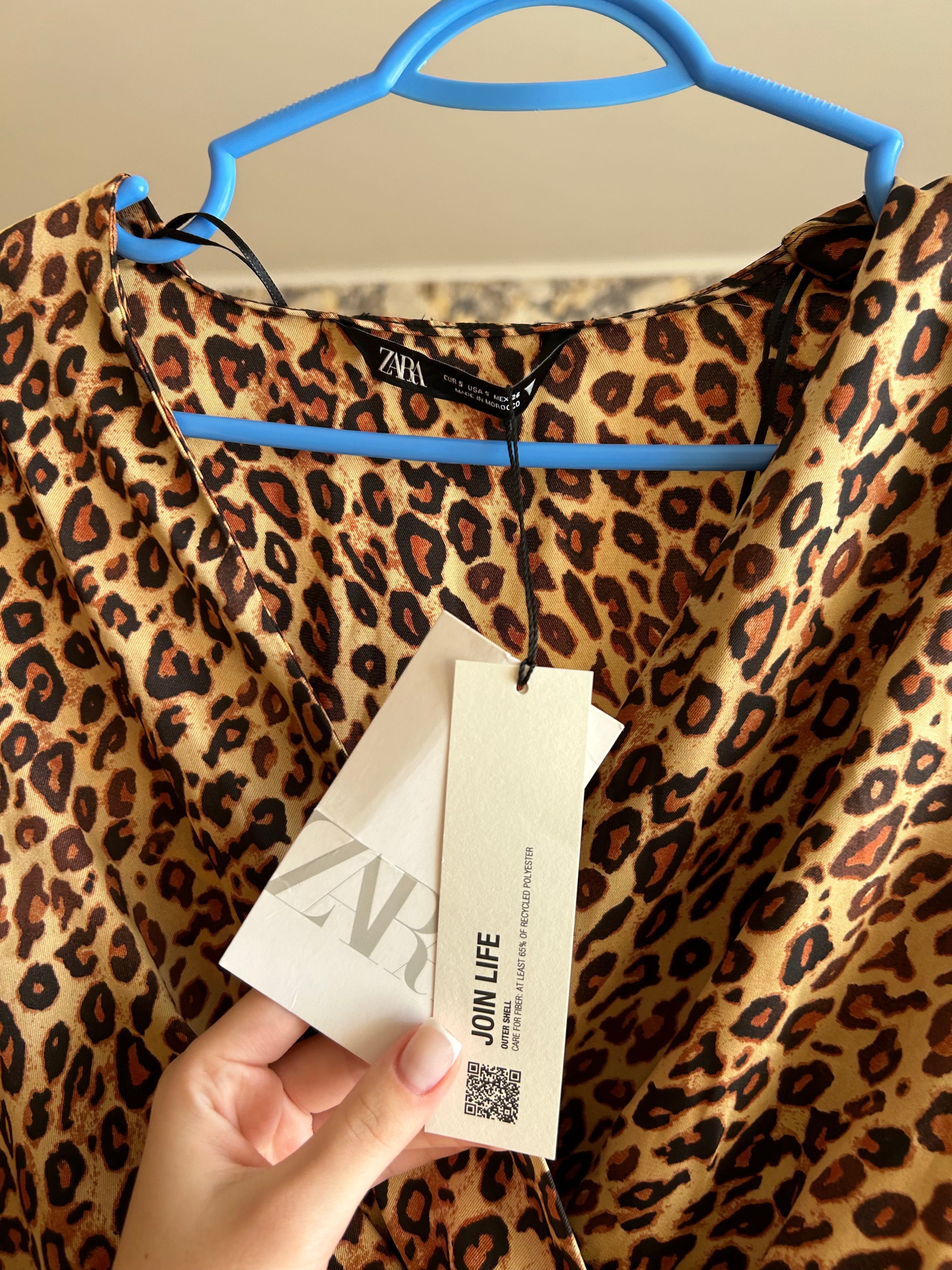 Сукня ZARA леопард принт
