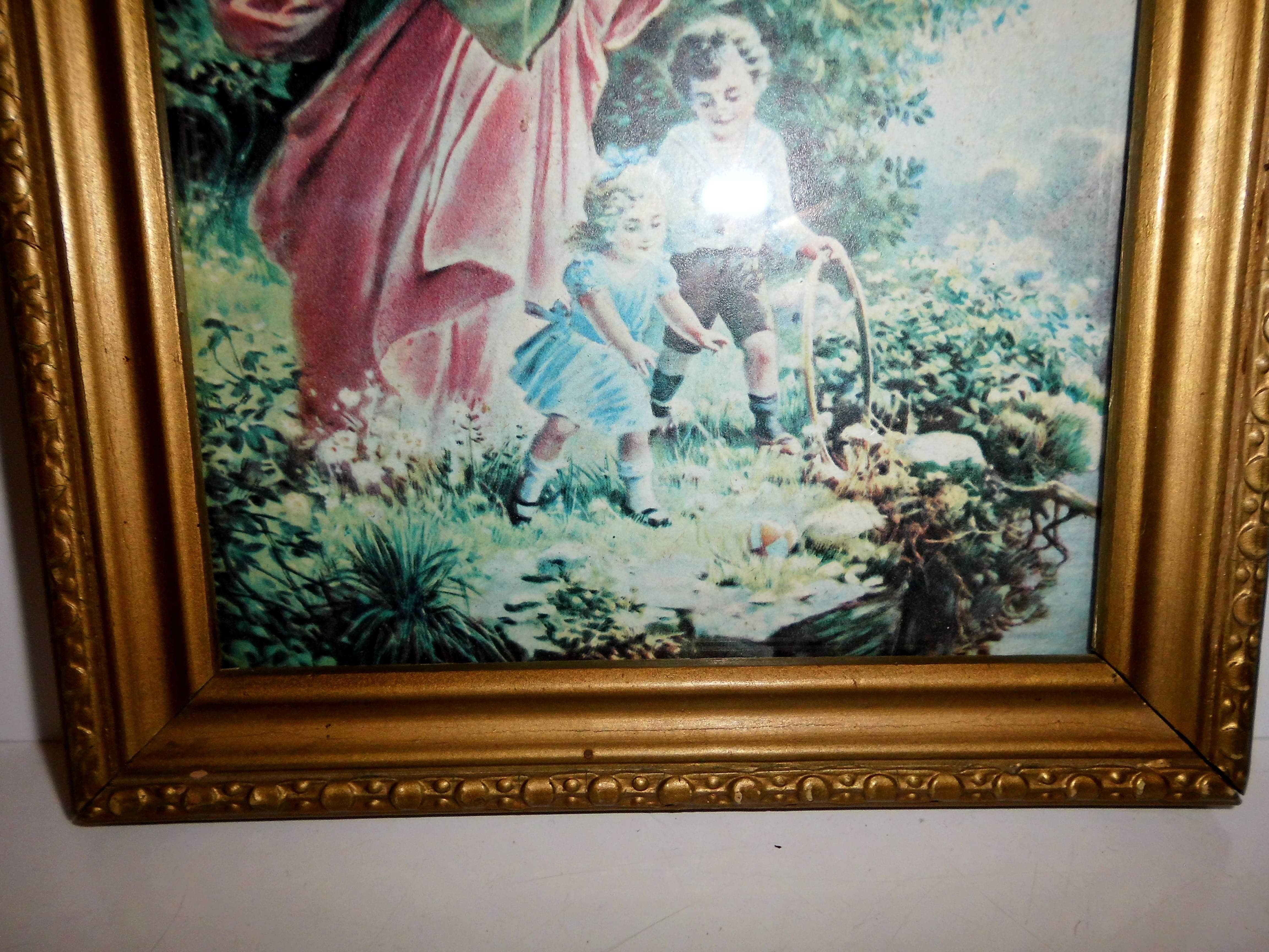 Obrazek Anioł Stróż-Archanioł Rafał  PRL
