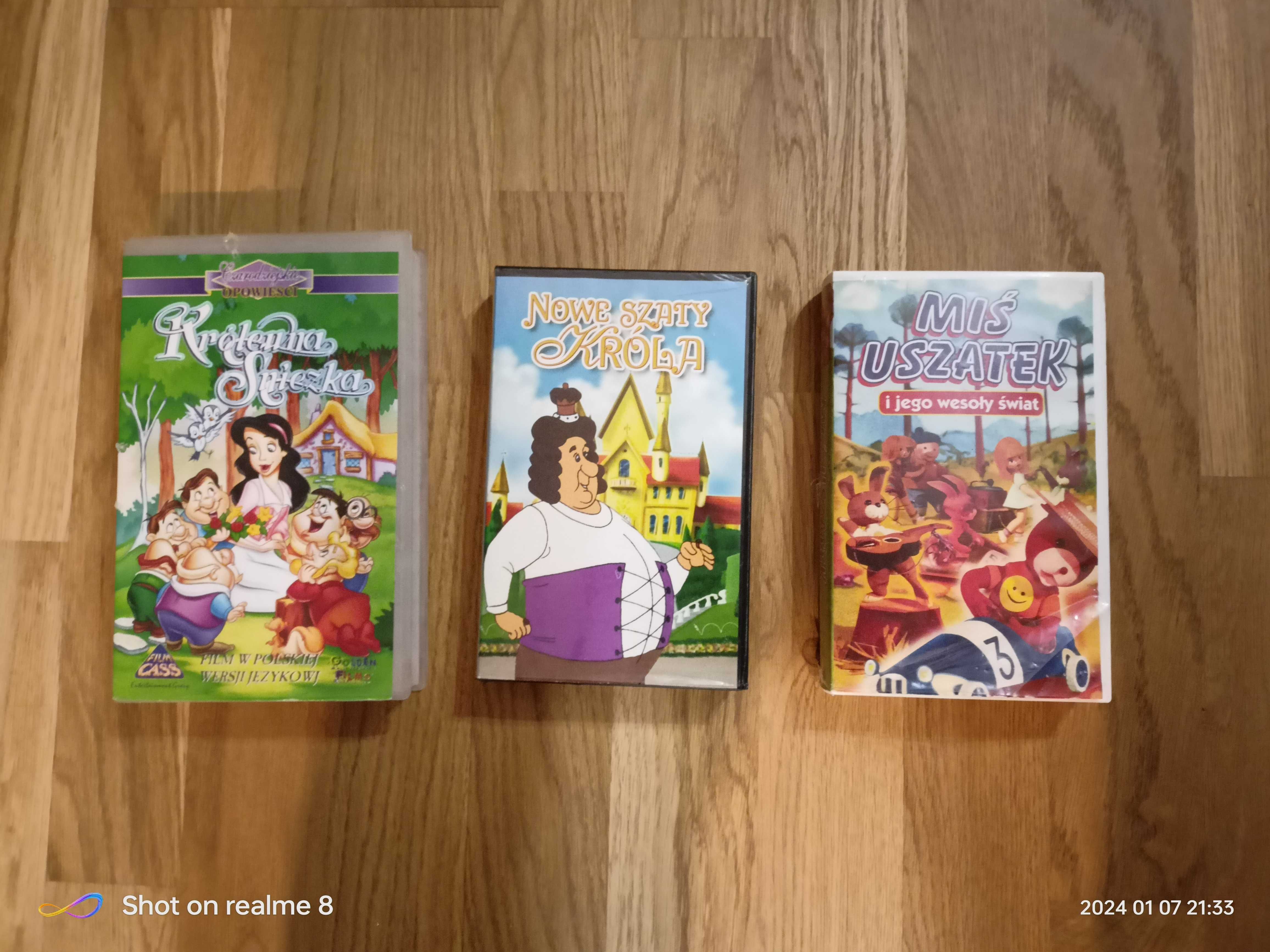 Bajki na kasetach DVD