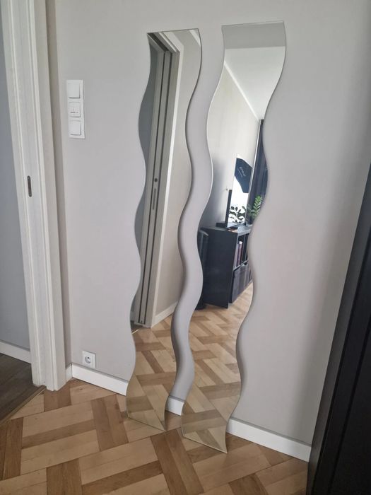 Dwa lustra ikea fala 120x20