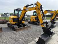 JCB 48Z-1  2018 rok 2243 mth ŁYŻKA HYDRAULICZNA minikoparka koparka Kubota bobcat