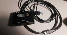 Rozgałęźnik lub sumator USB-C, praca w trybach