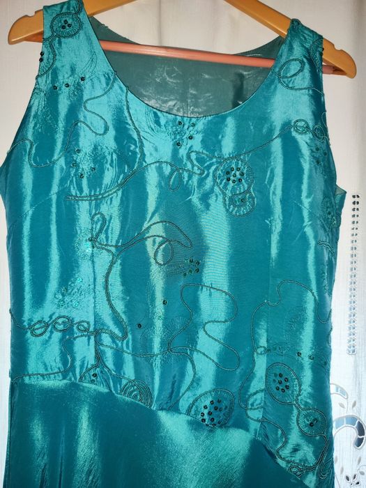 Lindíssimo Vestido de festa/cerimônia, verde água.