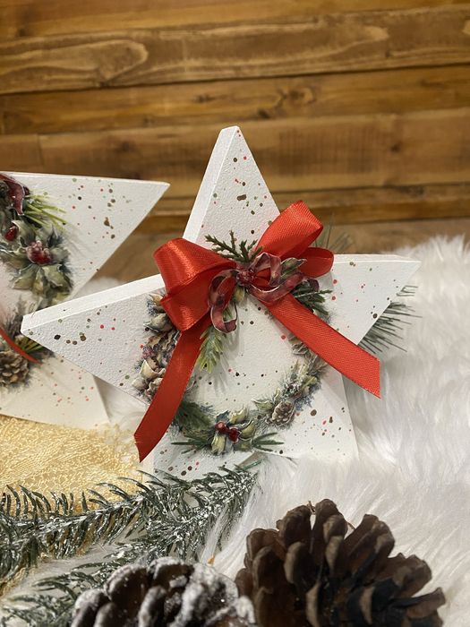 Komplet dekoracji świątecznych