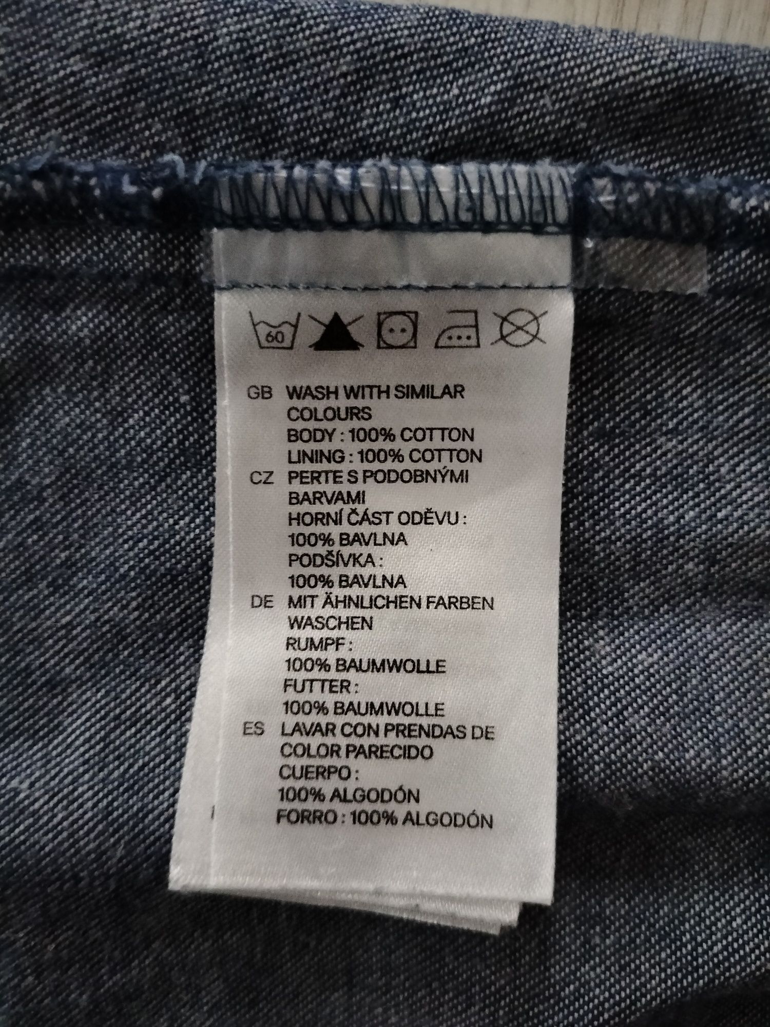 Sukienka jeansowa H&M rozmiar 74