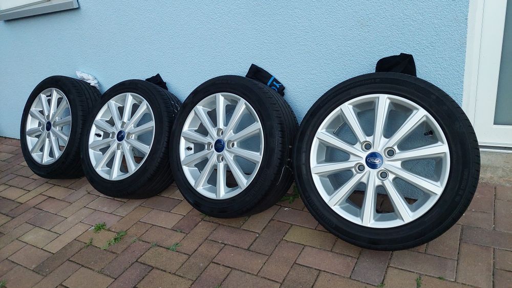 Oryginalne alufelgi Ford Fiesta B max fusion focus Ka+ z Niemiec