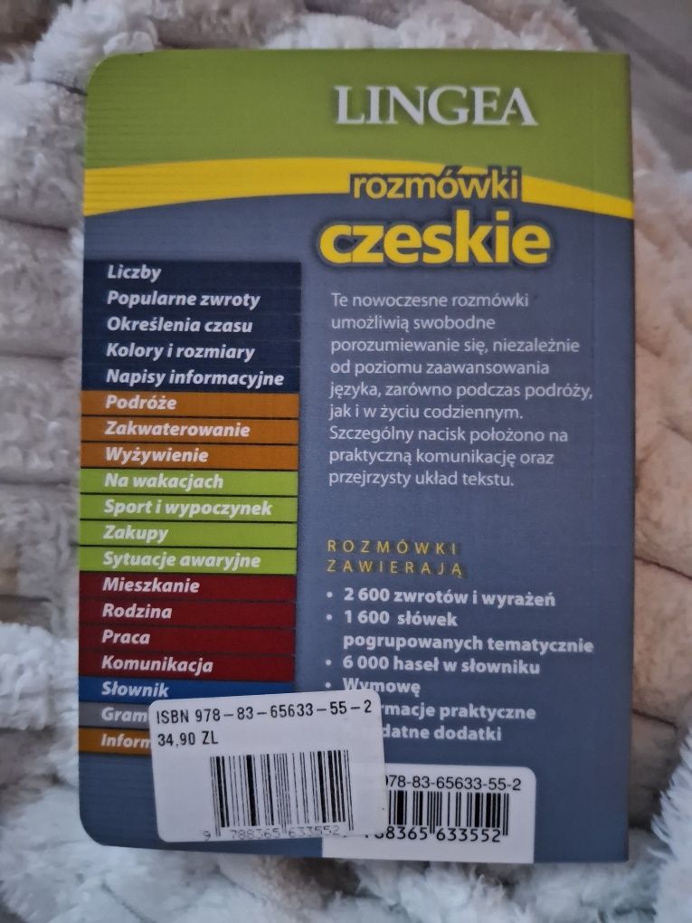 NOWE Rozmówki czeskie ze słownikiem i gramatyką