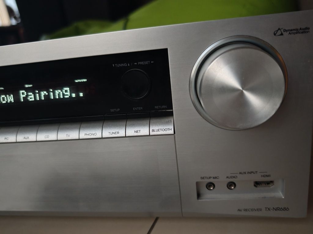 Onkyo TX-NR686 amplituner wzmacniacz kino domowe 7.1 165W Bluetooth