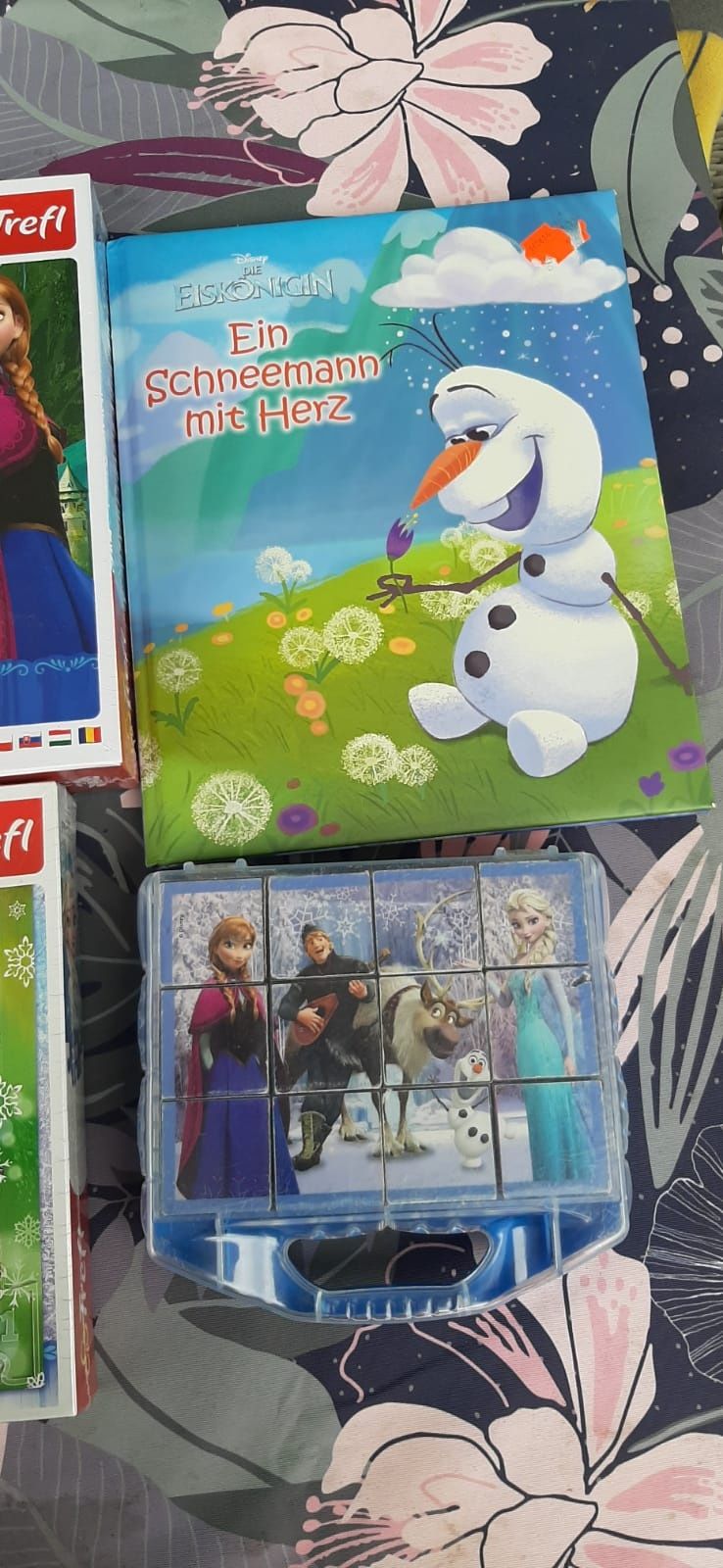 Nowe gra Frozen plus nowe puzle plus gratis książka i puzle