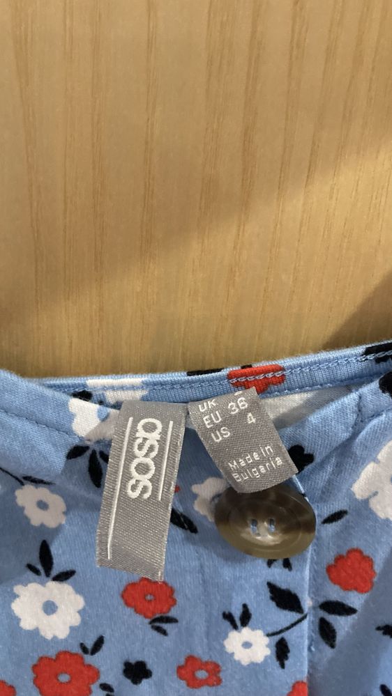 Vestido Florido Asos