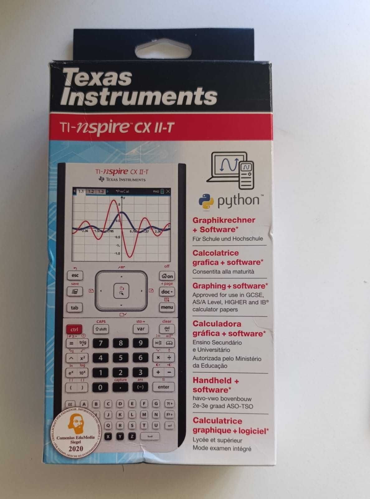 Calculadora Gráfica Texas Instruments TI-Nspire CX II-T