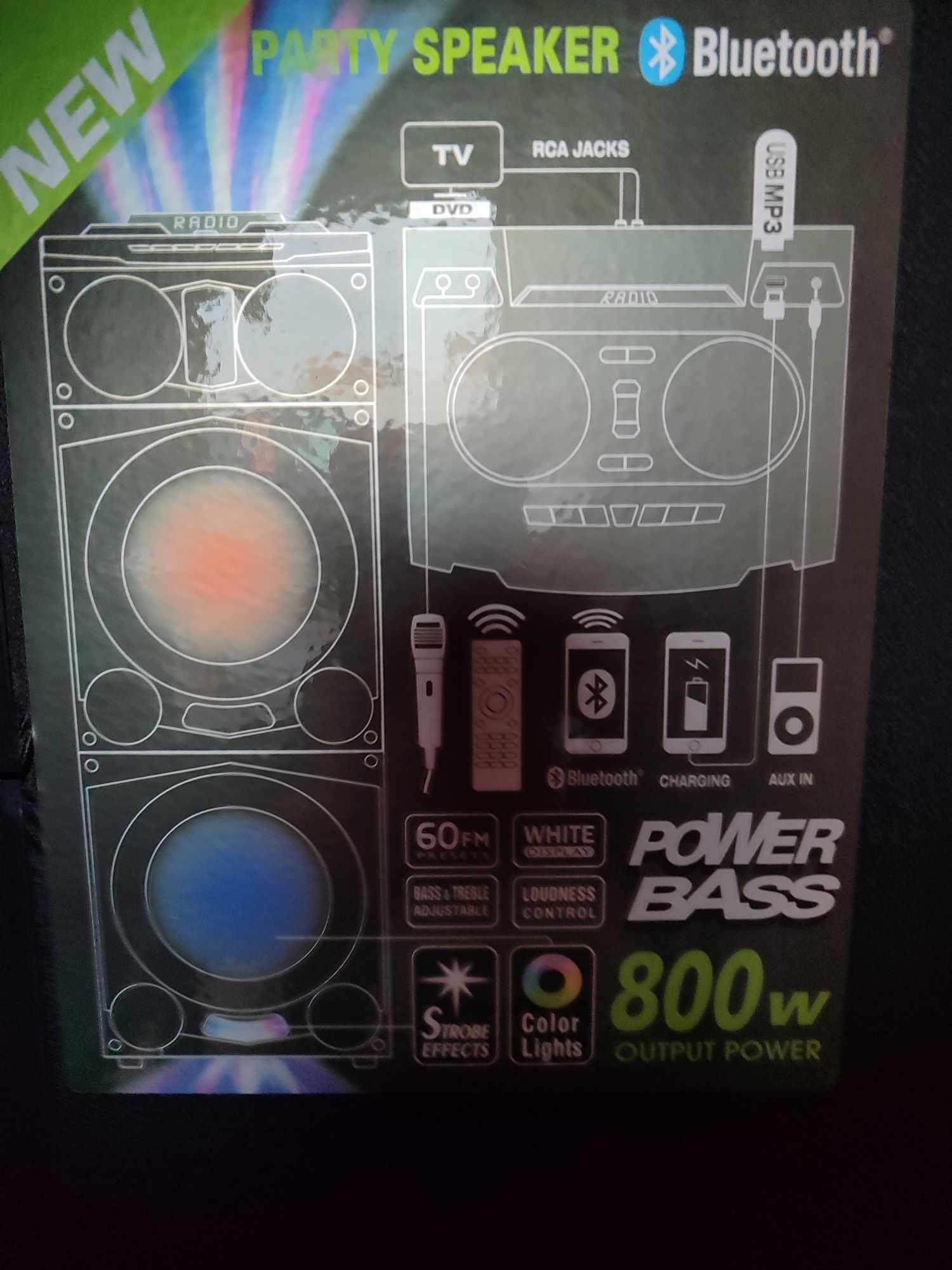 Kolumna Głośnikowa 800w