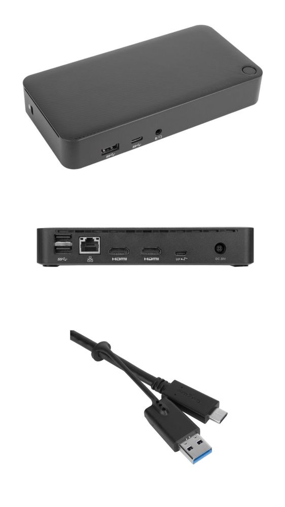 Док станція Targus Universal USB-C DV4K Docking Station (DOCK310EUZ)