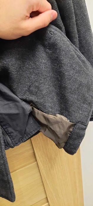 Męski elegancki płaszcz, XL