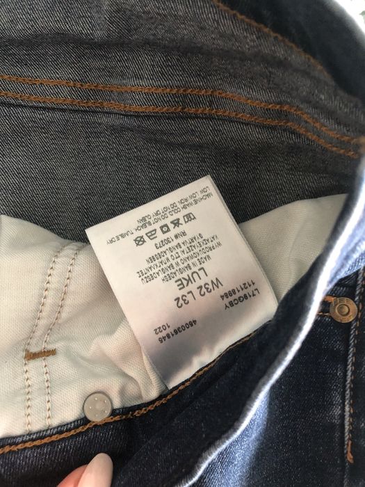 Jeansowe spodnie meskie proste lee w fobrym stanie super sie prezentuj