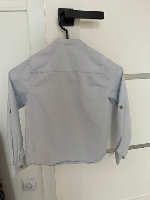 Jasno niebieska koszula chłopięca 134