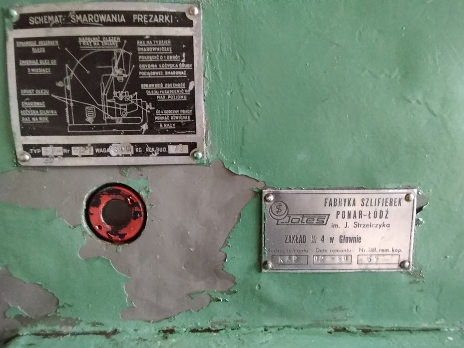 Frezarka do metalu firmy Pronar Pruszków
