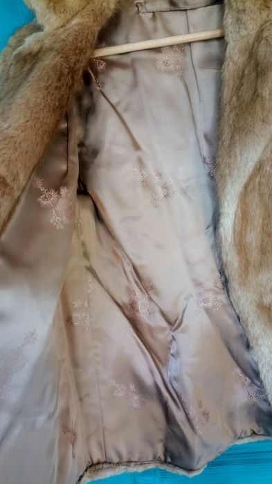 Futro naturalne jak norka