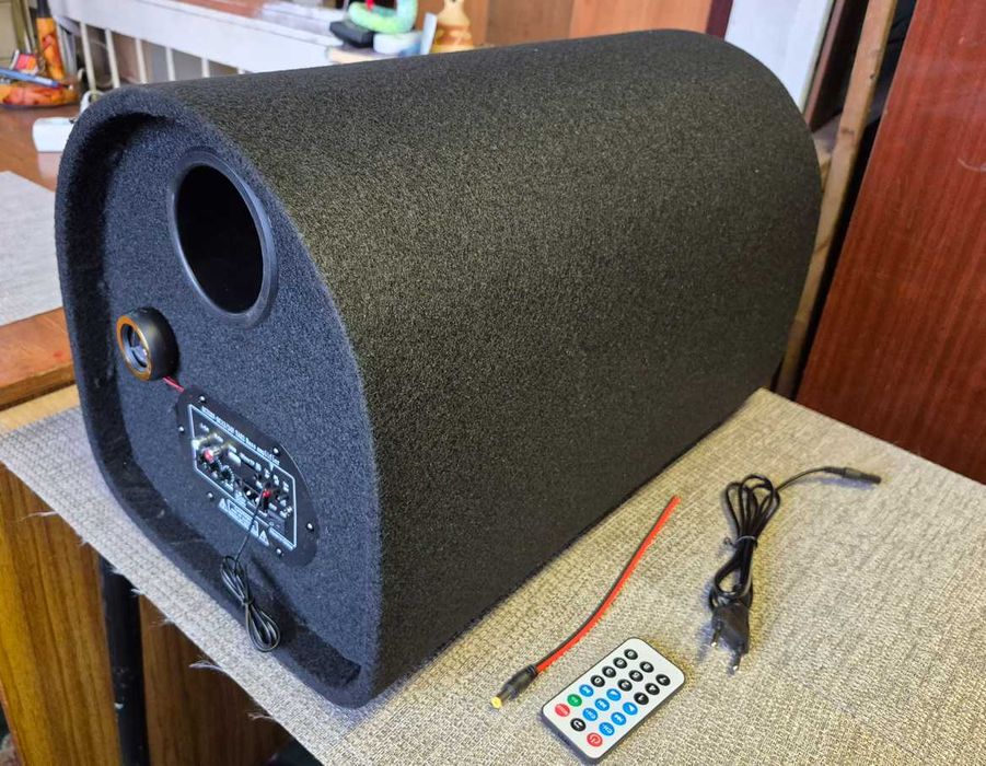 Колонка бочка сабвуфер 10 1000 вт радіо блютус флешка пульт нова