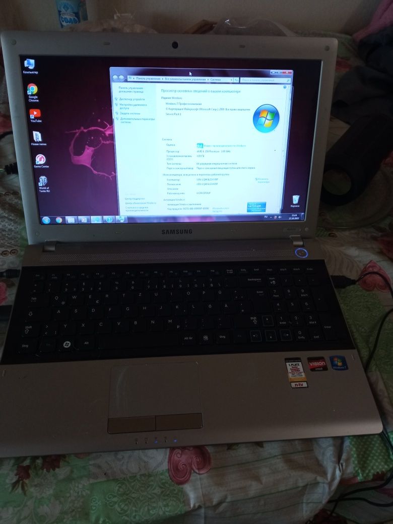 Продам ноутбук Samsung RV515