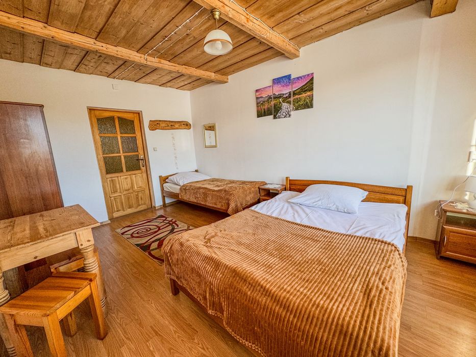 Agroturystyka, tanie pokoje, pokoje gościnne z widokiem na góry