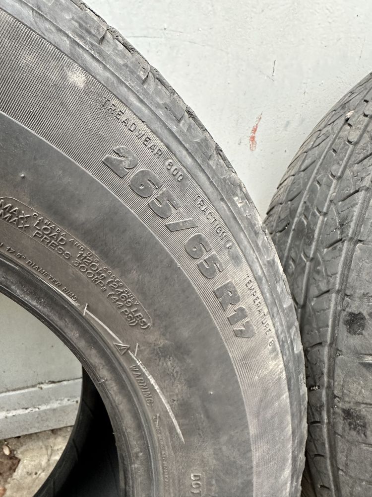 Michelin резина 265/55 R17