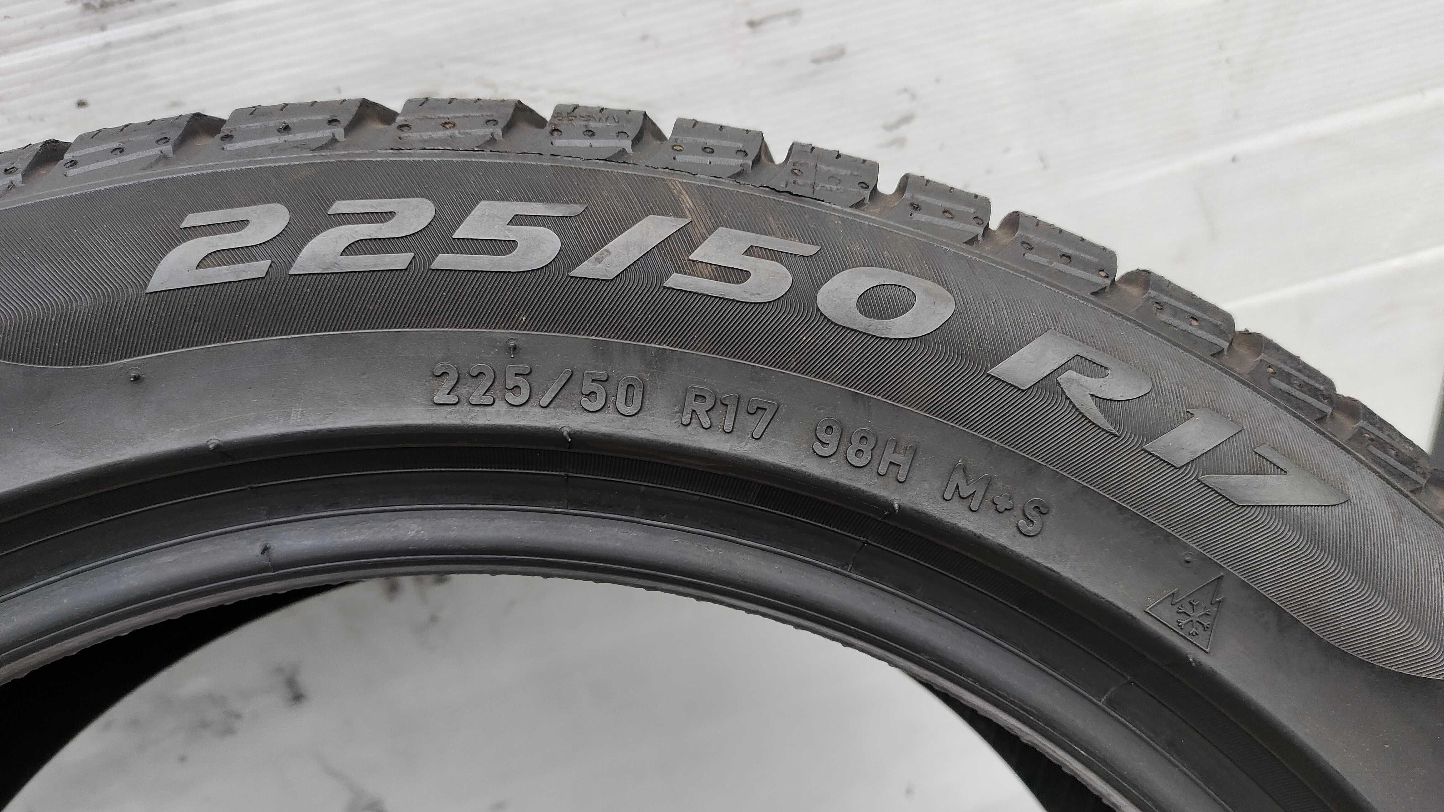 Opony Zimowe 225/50/17 Pirelli 2szt MB