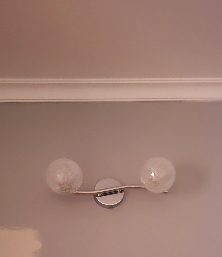 Lampa sufitowa + kinkiet