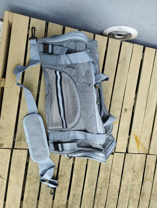 torba transportowa transporter OCMCMO składana dla kota lub psa