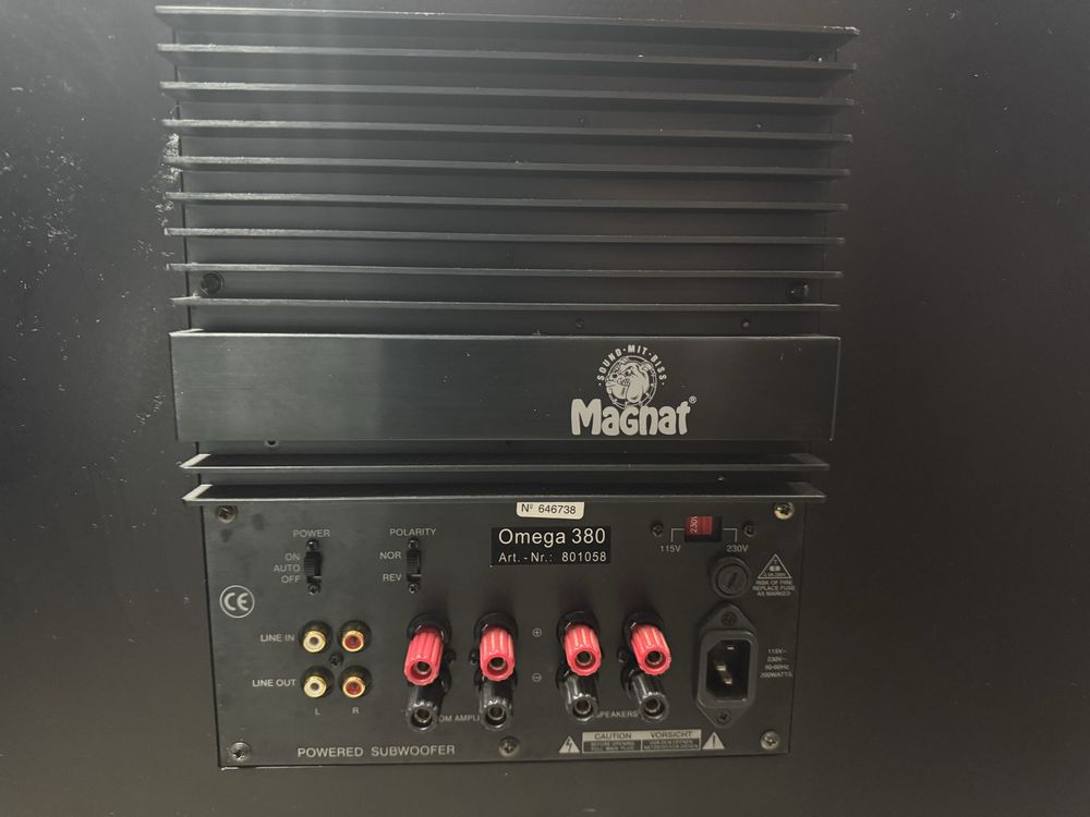 Сабвуфер Magnat Omega 380
