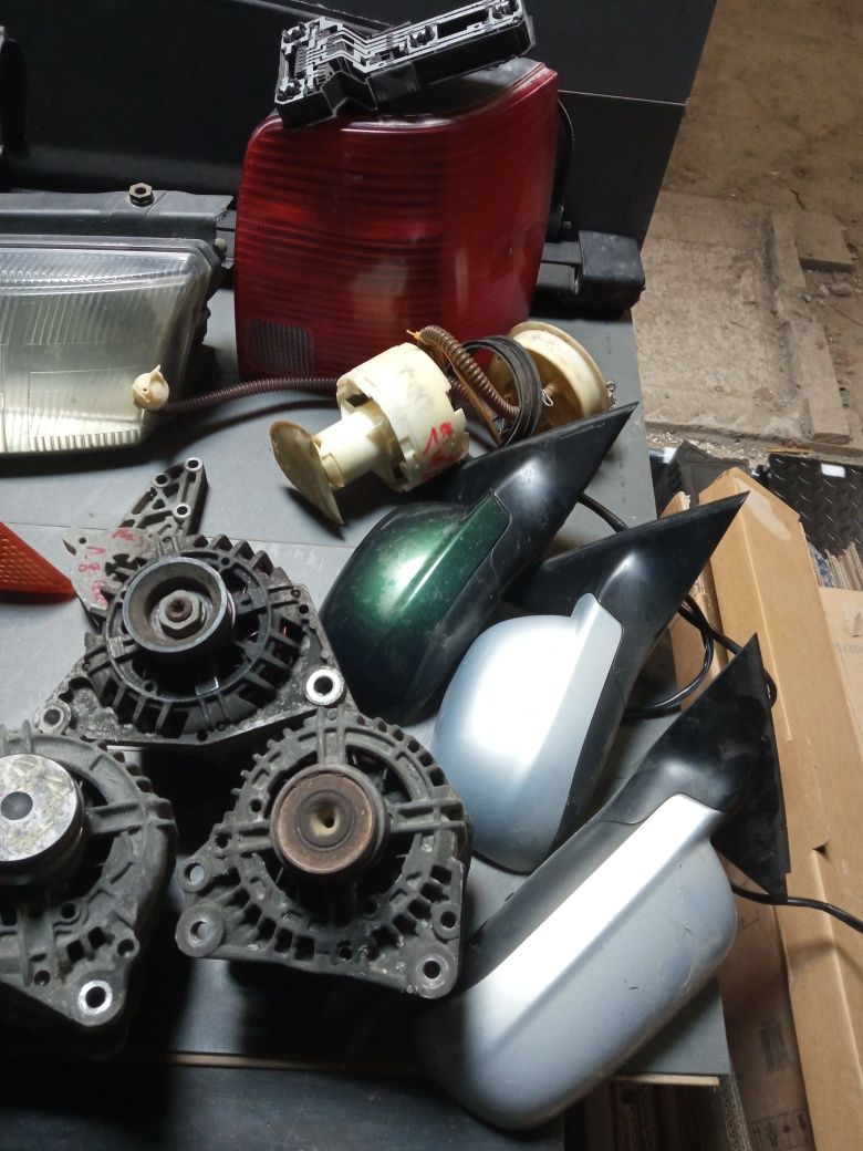 VW Passat B5 1.8 1.9 TDI alternator lampy lusterko roleta pompka panel
