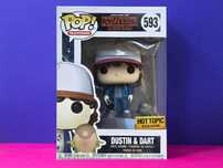 Фигурка Funko Pop Дастин и Дарт Dustin & Dart №593 Очень странные дела