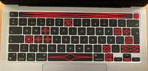 Teclas Macbook Pro Retina M1 A2338