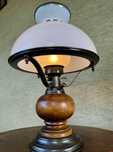 Lampka stylowa naftowa nocna stołowa lampa