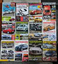 Revistas Quattroruote, Automagazine, Top Gear, Vintage e outras