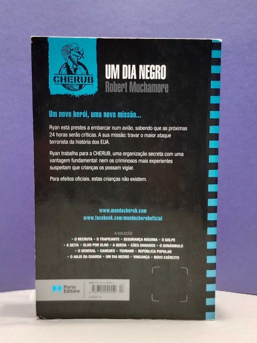 “  Um dia negro ” de Robert Muchamore  - Coleção Cherub