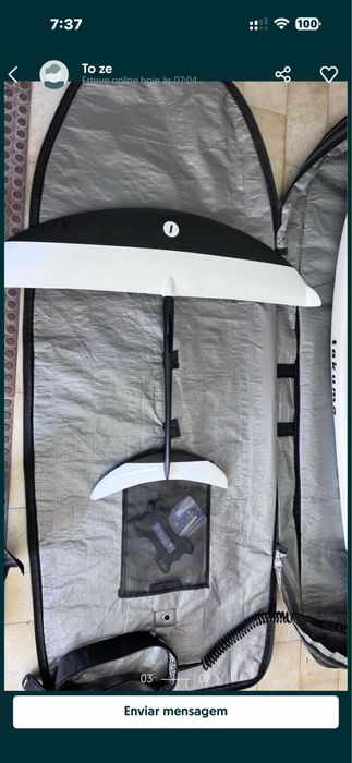 Prancha completa wingfoil Takuma 120lt