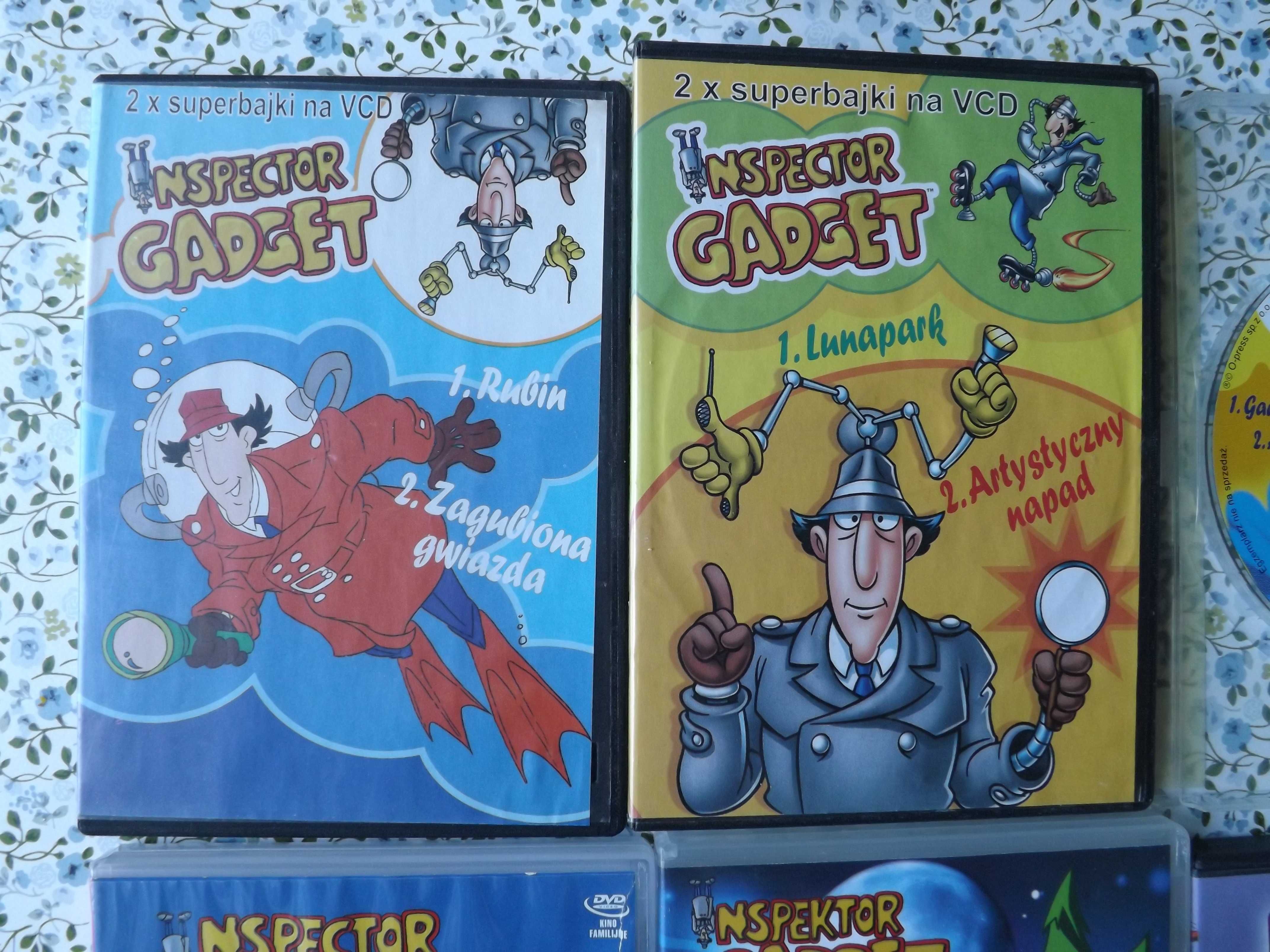 Inspektor Gadget dvd bajka film gadżet