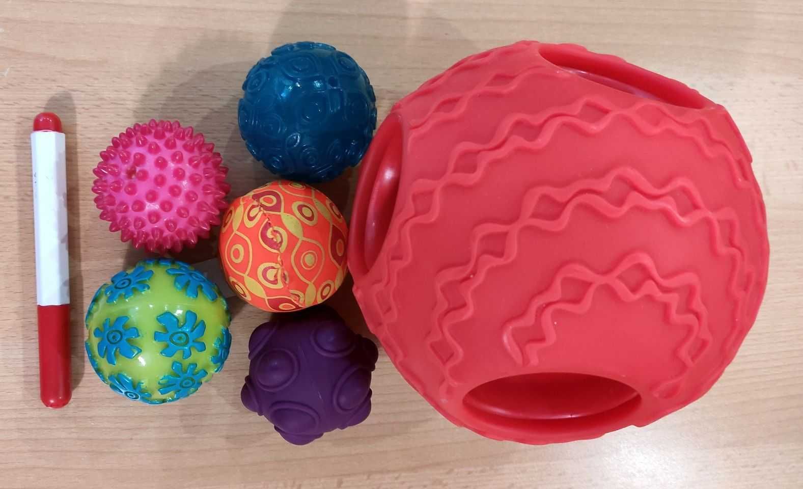 B.Toys Kula Sensoryczna - Zestaw Piłek Ballyhoo Balls Bx1153